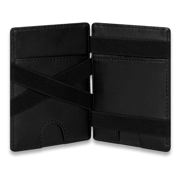 James Hawk Flip Wallet Black - Sort Læder Tegnebog - Kortholder fra James Hawk hos The Prince Webshop