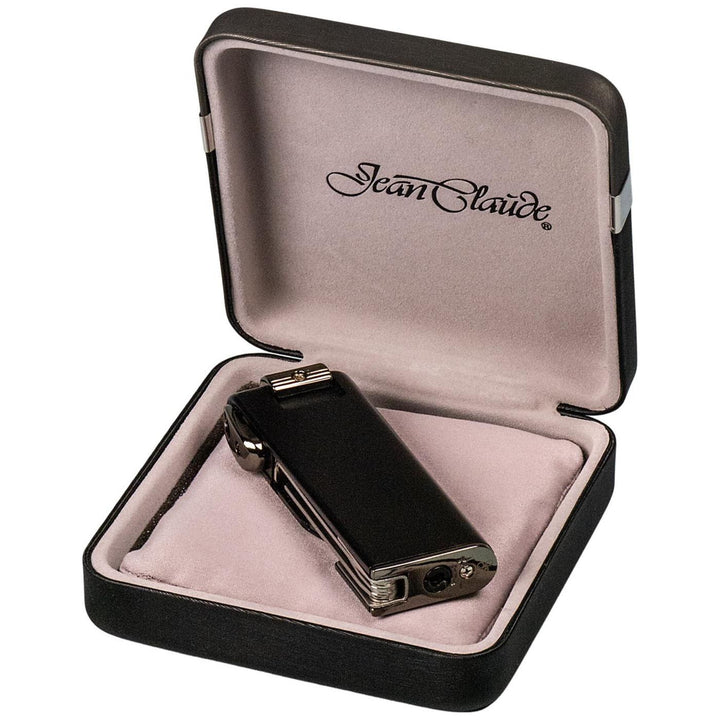 JEAN CLAUDE piezo pibe lighter "Julian" - antracit satin - Lighter fra Jean Claude hos The Prince Webshop