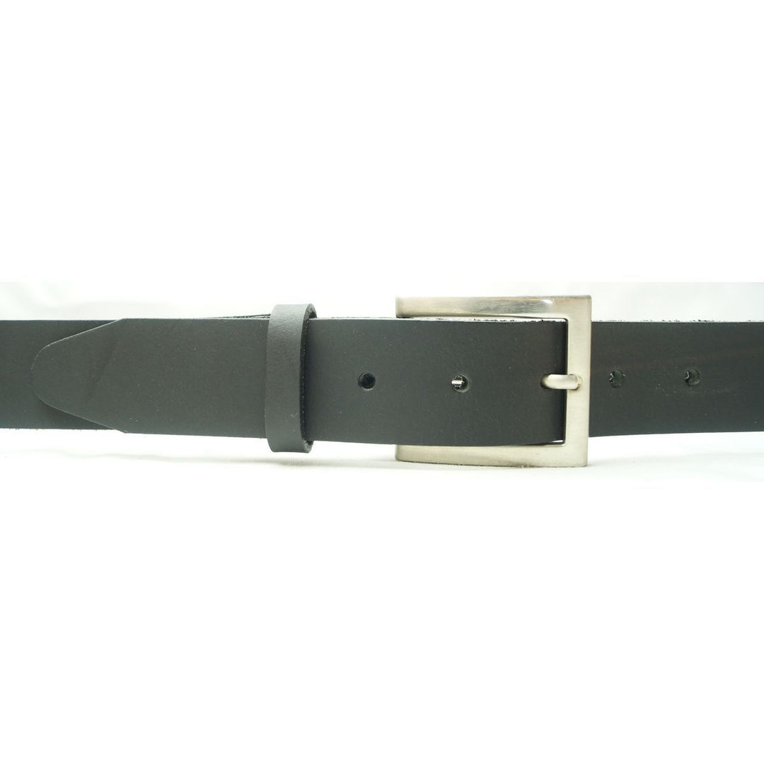 Læder Bælte - John - Sort - Bælte fra The Leather Belt Co. hos The Prince Webshop