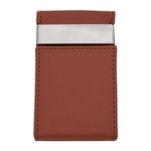 Læder Flip Side Kortholder Brun - Kortholder fra Wallet Works hos The Prince Webshop