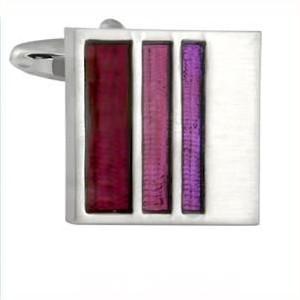 Manchetknapper 3 Lilla Striber - Manchetknapper fra The Armitage Collection hos The Prince Webshop