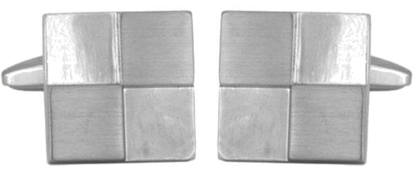 Manchetknapper Four Squares Sølv - Manchetknapper fra The Armitage Collection hos The Prince Webshop