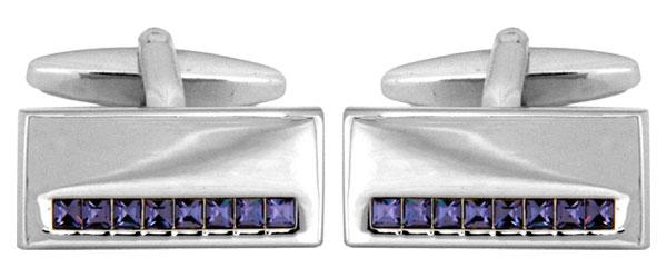 Manchetknapper Tanzanite Mauve - Manchetknapper fra The Armitage Collection hos The Prince Webshop