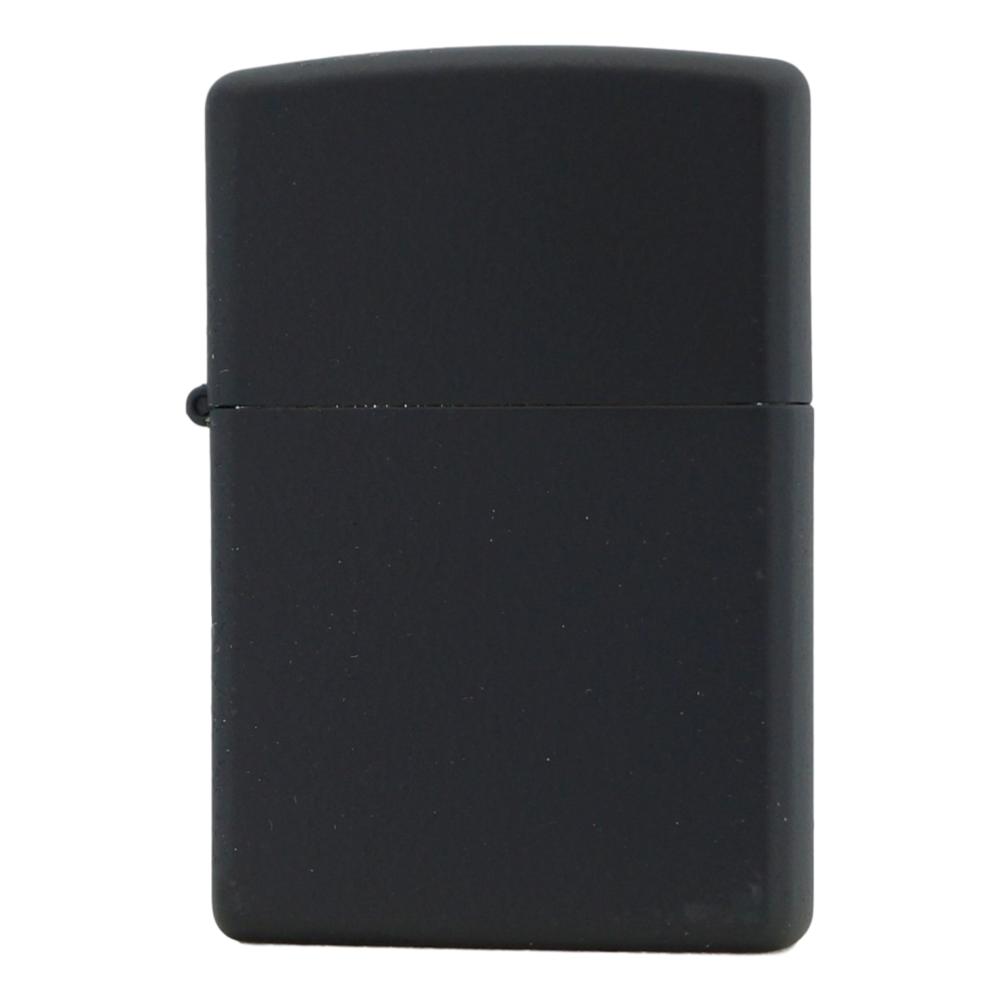 Zippo 60001195 Benzin Lighter Mat Sort - Zippo Lighter fra Zippo hos The Prince Webshop