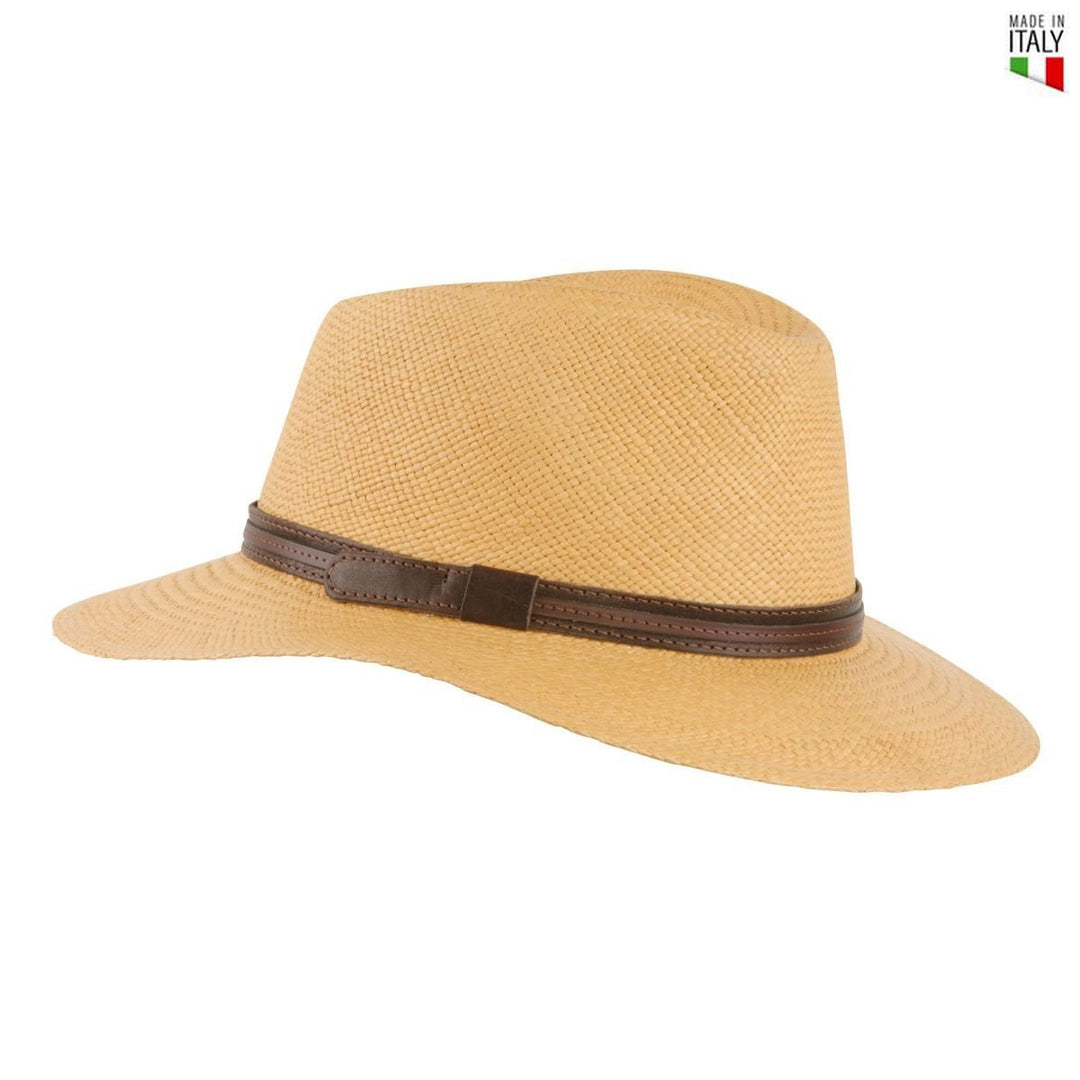 MJM Dude Panama Hat - Biscotto Stråhat - Hat fra MJM Hats hos The Prince Webshop