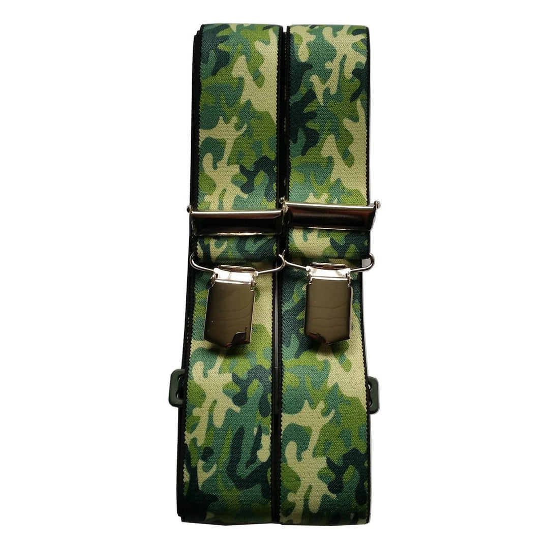 Brede Seler Camo - Moderne Grøn - Seler fra SCANBELT Shooster hos The Prince Webshop