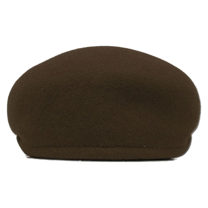 Ethos Dark Brown Wool Felt Ascot - Mørkebrun Sixpence - XL (62 cm) - Flat Cap fra Ethos hos The Prince Webshop
