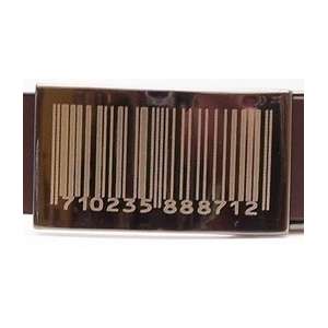 Brunt Læder Bælte Barcode - Bælte fra SCANBELT Løgumkloster hos The Prince Webshop
