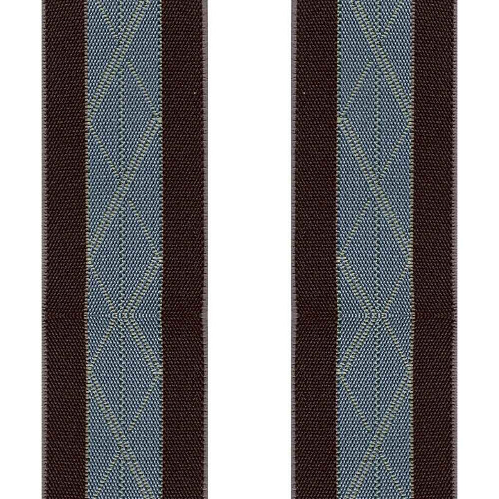 Brede Coffee Seler med Elegant Himmelblå Stribe - Seler fra SCANBELT Shooster hos The Prince Webshop