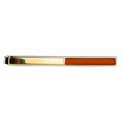 Slipseholder Guld Halv Guldsten - Slipsenål fra The Armitage Collection hos The Prince Webshop