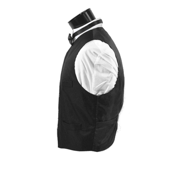 Sort Tjener Vest - Vest fra Umo Lorenzo hos The Prince Webshop