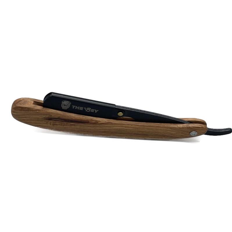 The Bey Straight Razor Black Plated til Barberblade - Razors & Razor Blades fra The Bey hos The Prince Webshop