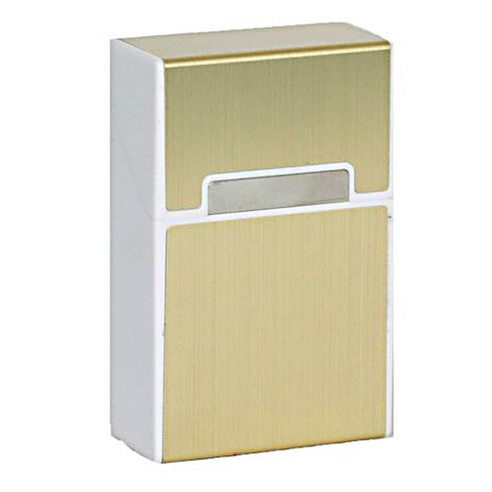 Metallic Cigaretbox til 20 King Size - 3 Farver - Cigaret Etui fra Wildfire hos The Prince Webshop