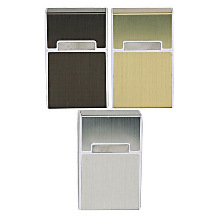 Metallic Cigaretbox til 20 King Size - 3 Farver - Cigaret Etui fra Wildfire hos The Prince Webshop