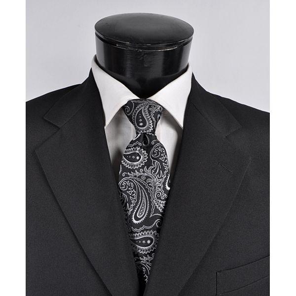 Zip-Up® Slips - Sort Paisley - Slips fra Umo Lorenzo hos The Prince Webshop